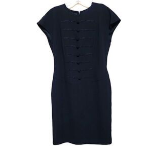 Maraianna Black Sleeveless Midi Dress Sz 6